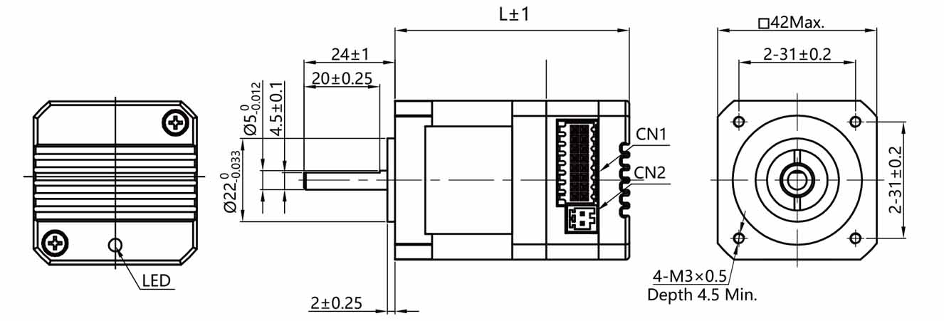 JKISC42 系列 智能步进伺服一体机