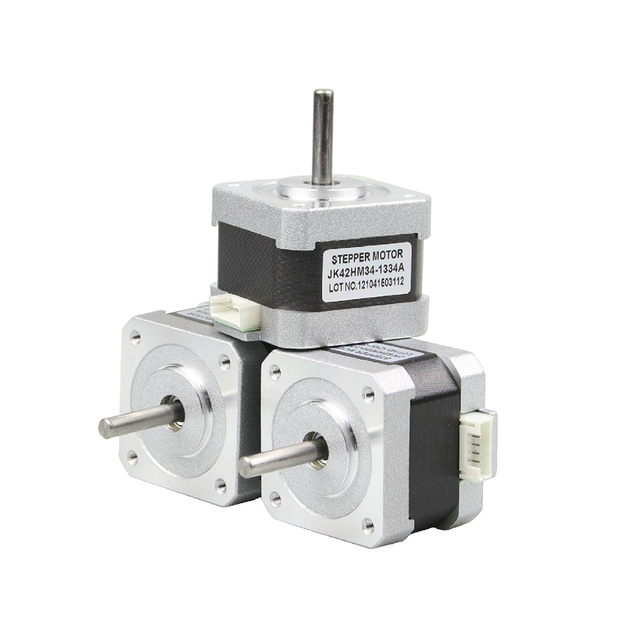 JK42HM34-1334A Nema17 42HM标准混合式步进电机 0.9° 42x42x34mm