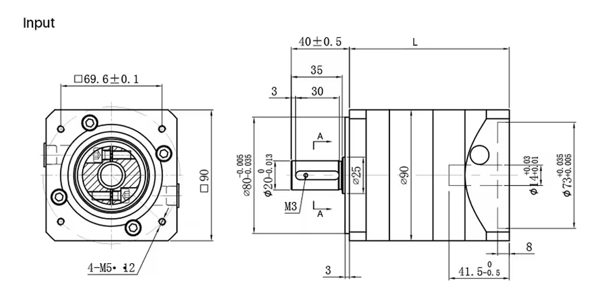 nema 34 planetary gearbox nema 34 planetary gearbox